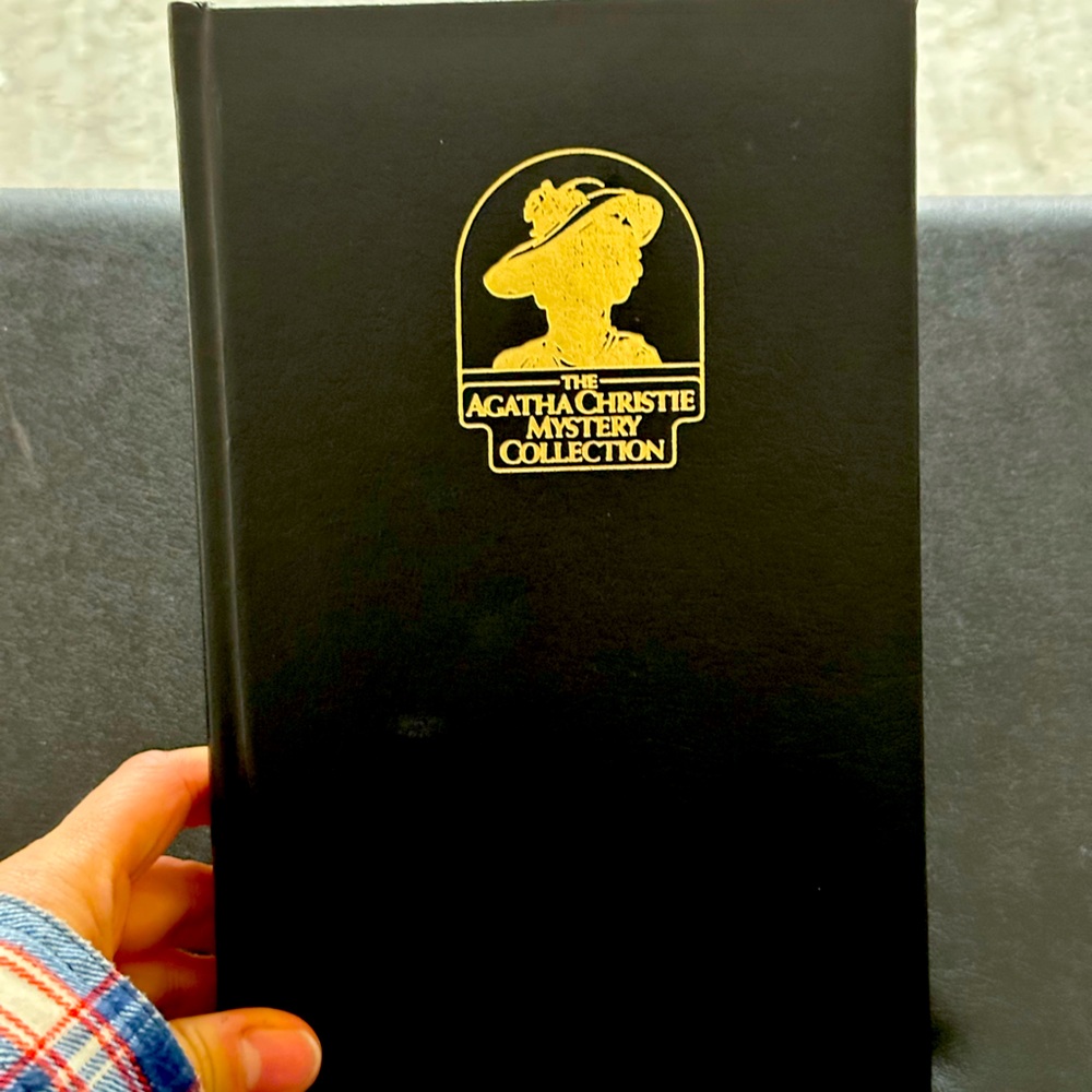 Agatha Christie mystery collection And Then There Was None 1983 black hard back